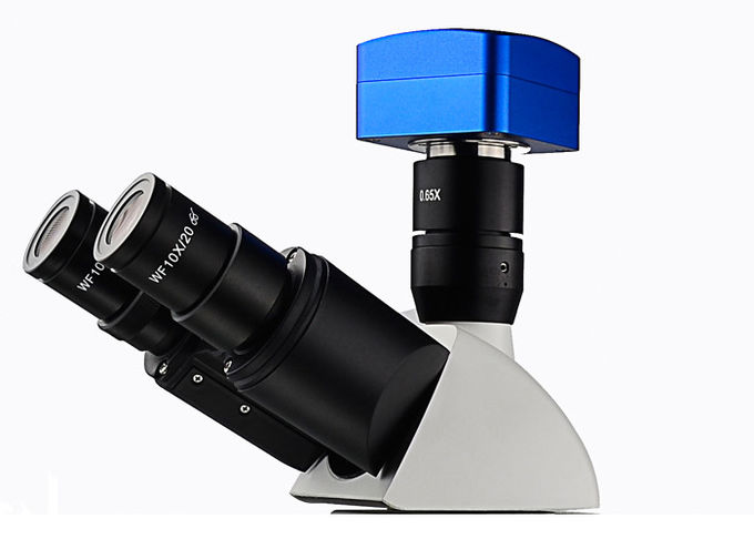 Профессиональный оптически металлургический микроскоп УМ203и с источником света 12В 50В